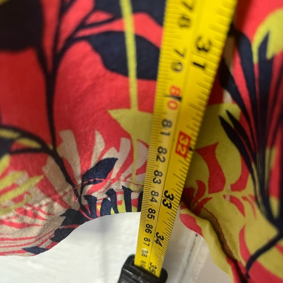 Banana Republic Tropical lightweight blouson size medium dress - Picture 5 of 6